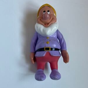 Vintage Sneezy Dwarf Figure for stacking set